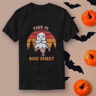 This is boo sheet retro Halloween T-Shirt