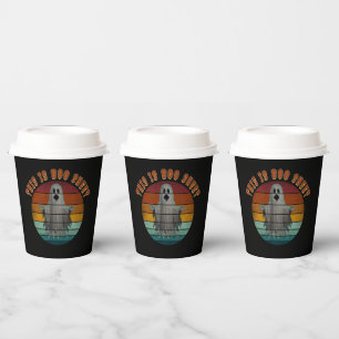 This Is Boo Sheet Vintage Ghost Paper Cups