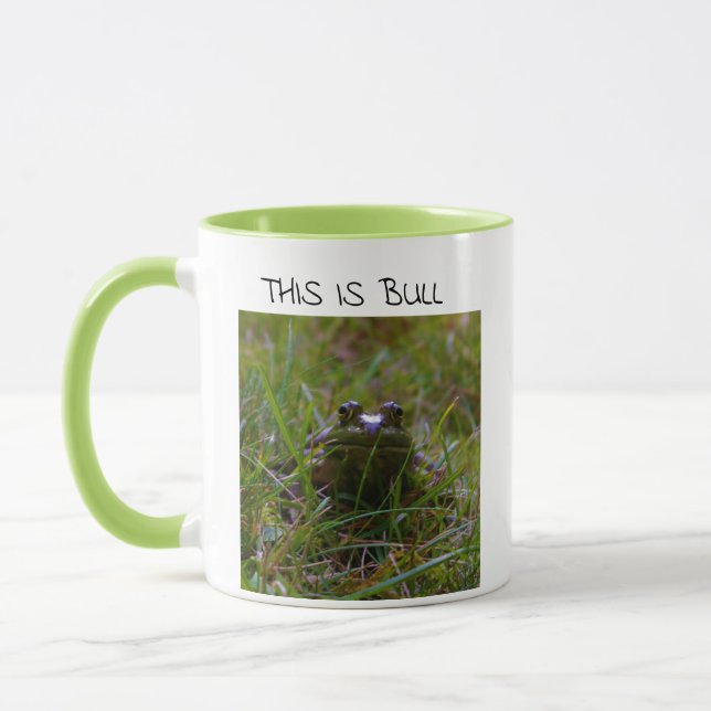 "THIS IS BULL" Bullfrog Mug (Left)