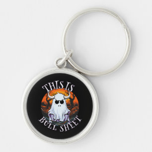 This is bull sheet - funny boo sheet key ring