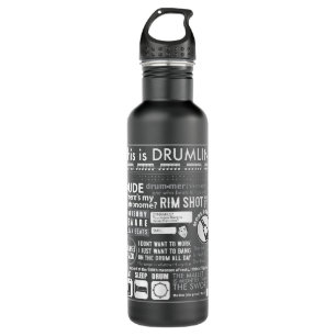 This Is Drumline Funny Drum Line Sayings 710 Ml Water Bottle