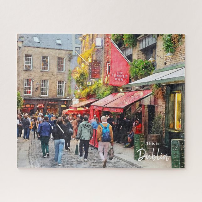 This is Dublin-Ireland Jigsaw Puzzle (Horizontal)