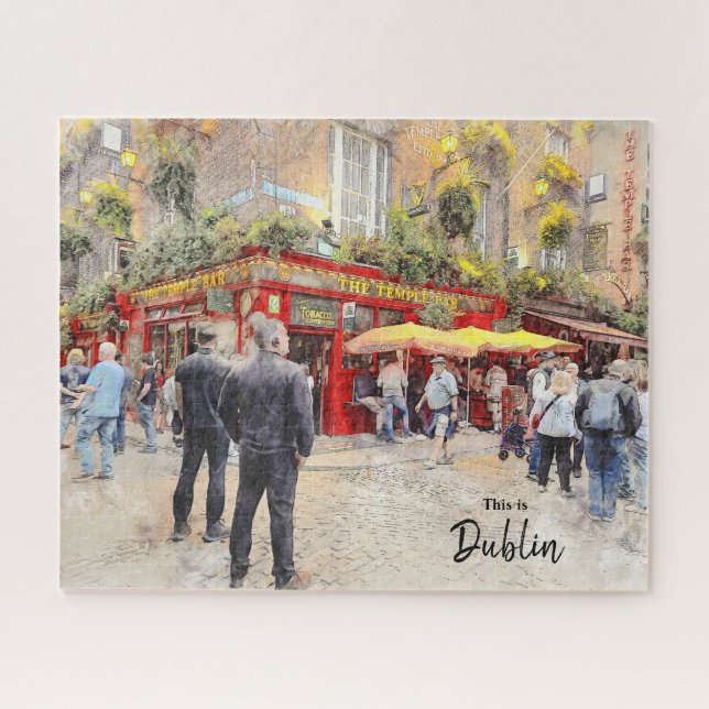 This is Dublin-Ireland Jigsaw Puzzle (Horizontal)