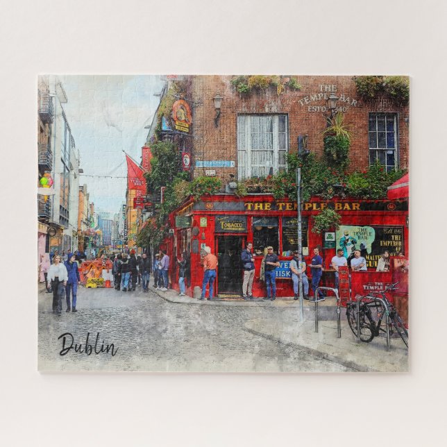 This is Dublin-Ireland Jigsaw Puzzle (Horizontal)
