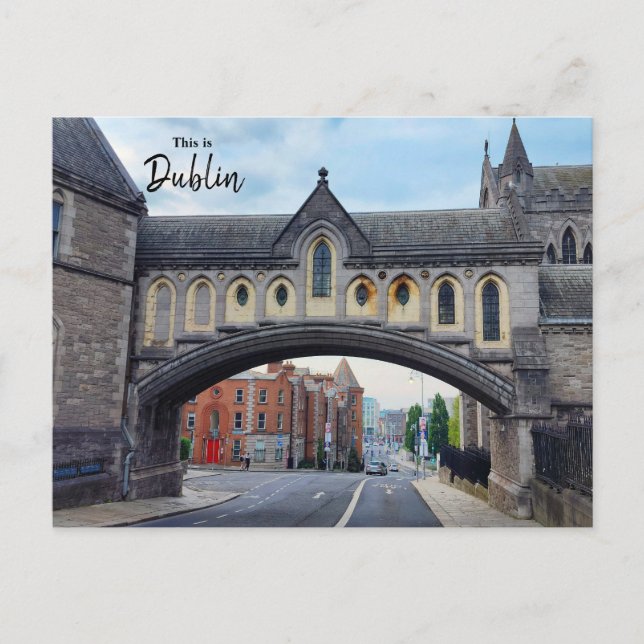 This is Dublin-Ireland Postcard (Front)