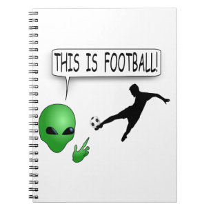 This Is Football Spiral Notebook