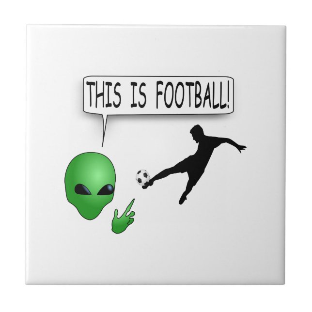 This Is Football Tile (Front)