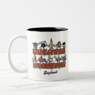 This is Greater Manchester Two-Tone Coffee Mug