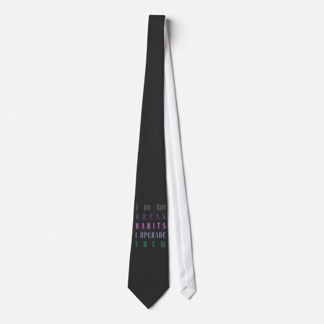 This is Habit Tshirt Tie (Front)