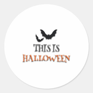 This Is Halloween   Classic Round Sticker
