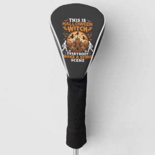 This is Halloween Golf Head Cover
