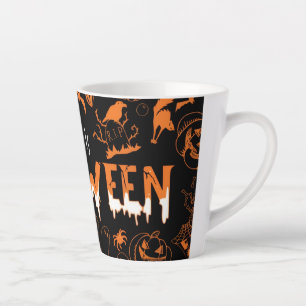 "This is Halloween – Spooky Style for the Bold🎃" Latte Mug