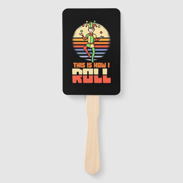 This Is How Actor Roll Hand Fan (Front)