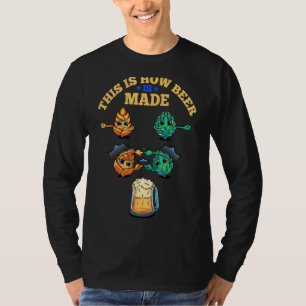 This Is How Beer Is Made Cute Hops Craft Beer Mug T-Shirt