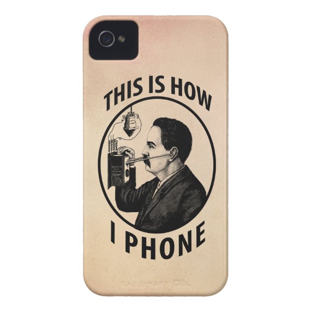 This Is How I  Phone Case-Mate iPhone Case (Back)