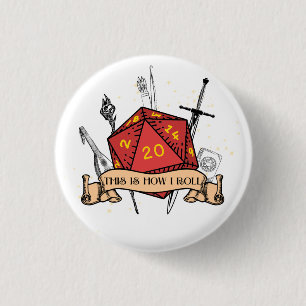 This Is How I Roll  3 Cm Round Badge