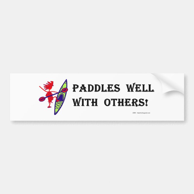 This Is How I Roll Bumper Sticker (Front)