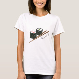 This is how I roll Kawaii Sushi Character T-Shirt