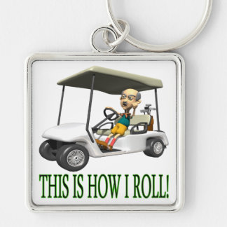 This Is How I Roll Key Ring