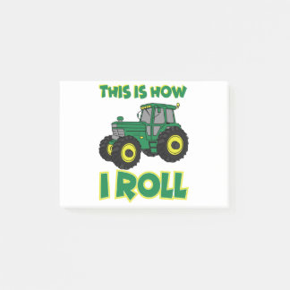 This is how I roll Post-it Notes