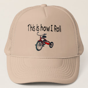 This Is How I Roll (Red Tricycle) Trucker Hat