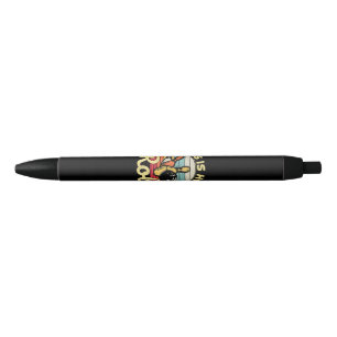 This Is How I Roll Retro Vintage Bowling Bowler Fu Black Ink Pen
