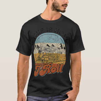 This is how I roll train engineer Vintage T-Shirt