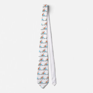 This Is How I Roll Water Skiing Santa Tie