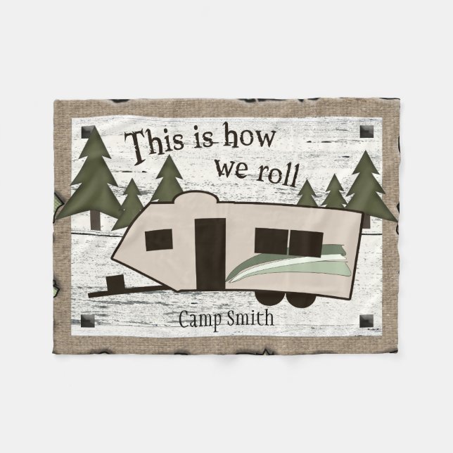 This is How We Roll Blanket (Front (Horizontal))