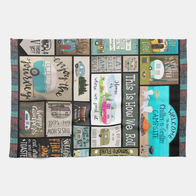 This Is How We Roll Tea Towel (Horizontal)