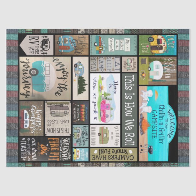 This Is How We Roll Tissue Paper (Front)