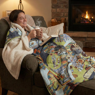This is Life Sherpa Blanket