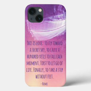 This is love; to fly towards a secret sky iPhone 13 case