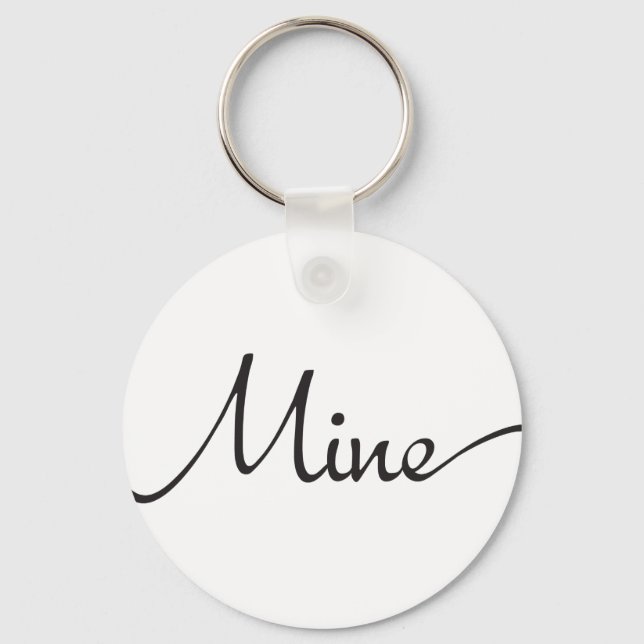 This is Mine Key Ring (Front)