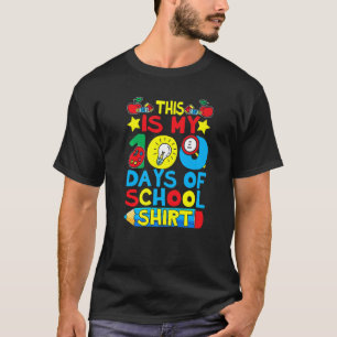 This Is My 100 Days of School Teacher Student Chi T-Shirt