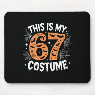 This Is My 67 Costume Lazy Brainrot Meme 67 Funny Mouse Pad
