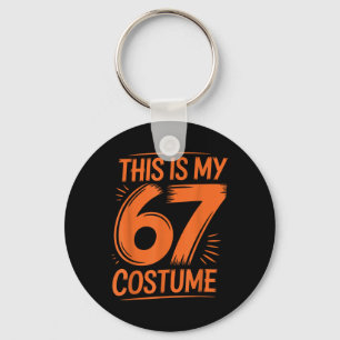 This Is My 67 Costume Meme Six Seven Boys Kids Men Key Ring