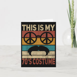 This Is My 70s Costume 70 Styles Men 70s Disco 197 Card