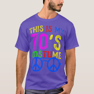 This Is My 70s Costume Funny Halloween 70's 1970s T-Shirt