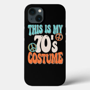 This Is My 70s Costume Peace 70s Party Outfit Groo iPhone 13 Case