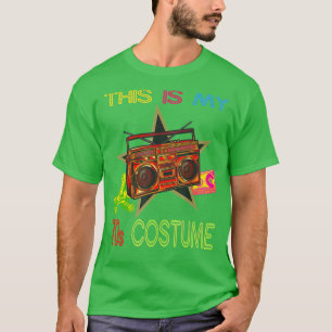 This Is My 70s Costume Retro Vintage Music Party H T-Shirt