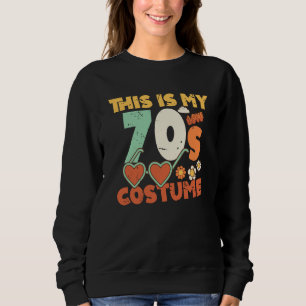 This Is My 70s Costume Sunglasses Love 1970's Fash Sweatshirt