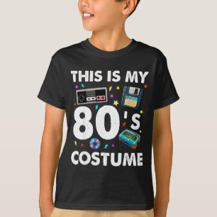This Is My 80s Costume 80's 90's Party Men Women K T-Shirt