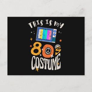 This is my 80s Costume Grunge effect Postcard