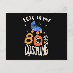 This is my 80s Costume Grunge effect Postcard