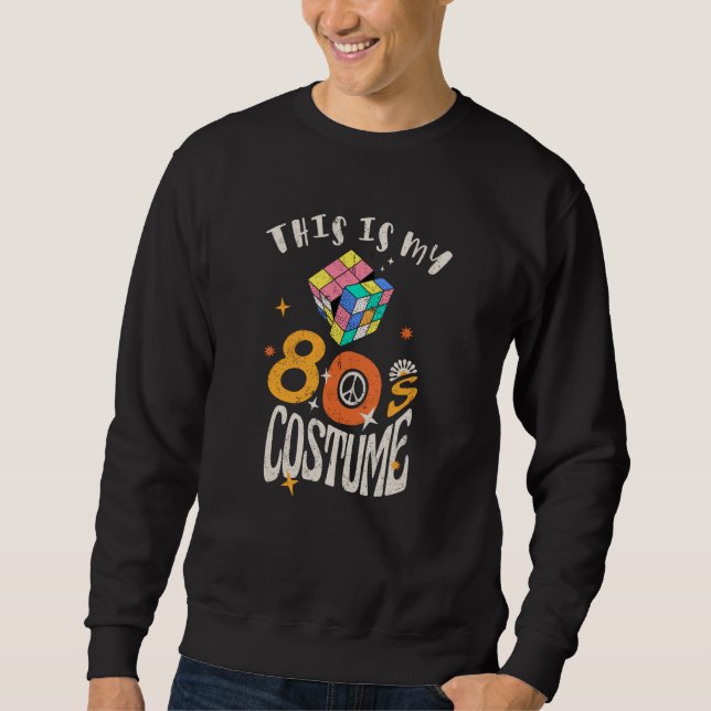 This is my 80s Costume Grunge effect Sweatshirt (Front)