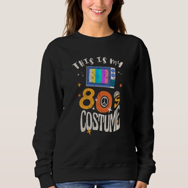This is my 80s Costume Grunge effect Sweatshirt (Front)