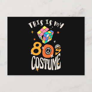 This is my 80s Costume Postcard