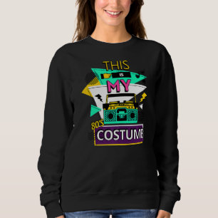 This is my 80s costume retro 1980's vintage look  sweatshirt