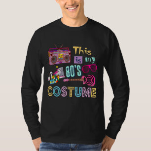 This Is My 80s Costume Retro Vintage T-Shirt